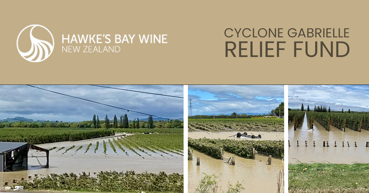 Cyclone Gabrielle Relief Fund Hawke's Bay Winegrowers Inc